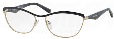 prada pr 55rv qe3-1o1|Prada PR 55RV QE31O1 Eyeglasses in Gold .